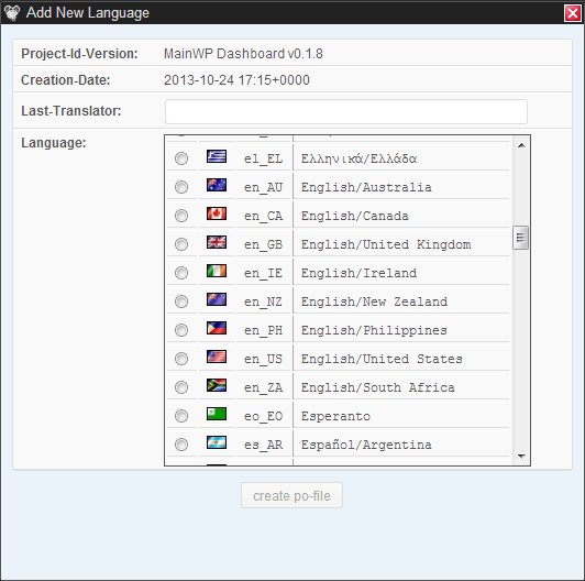language