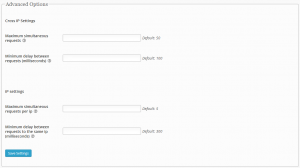 Advanced Settings