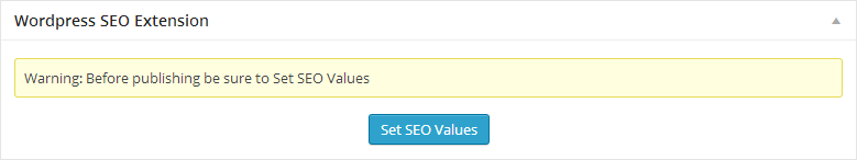 set-seo-values