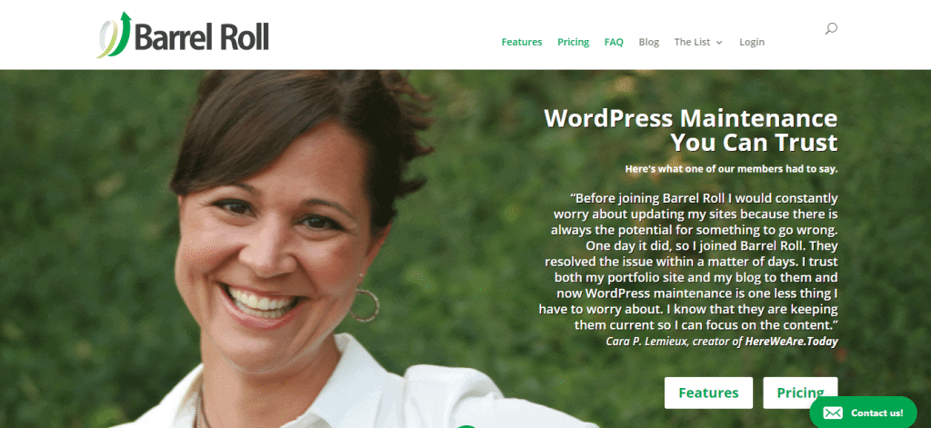 Barrel Roll Comprehensive WordPress Maintenance