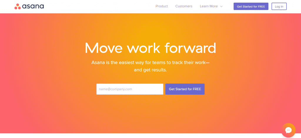 Screenshot: Asana.com