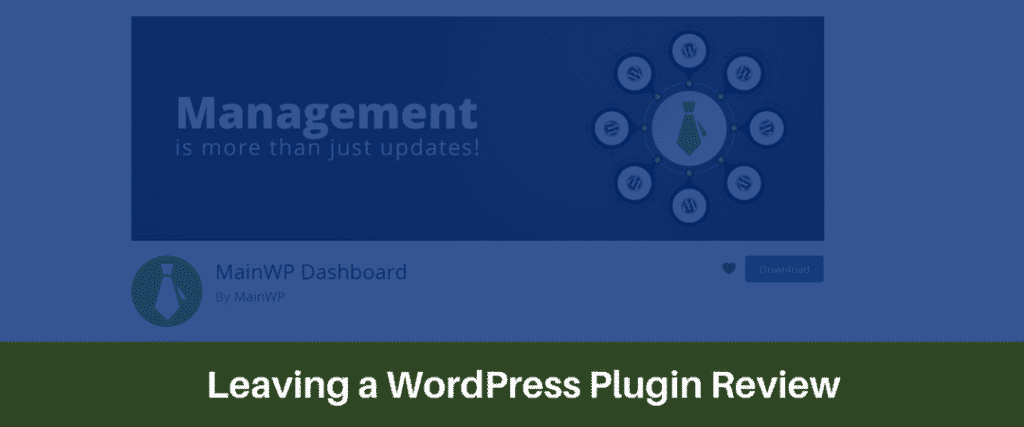 Leaving a WordPress Plugin Review