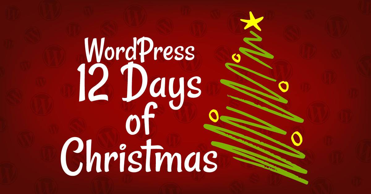 WordPress 12 Days of Christmas