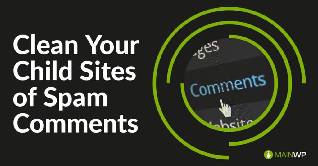 How to Clean Your Child Site of Spam Comments
