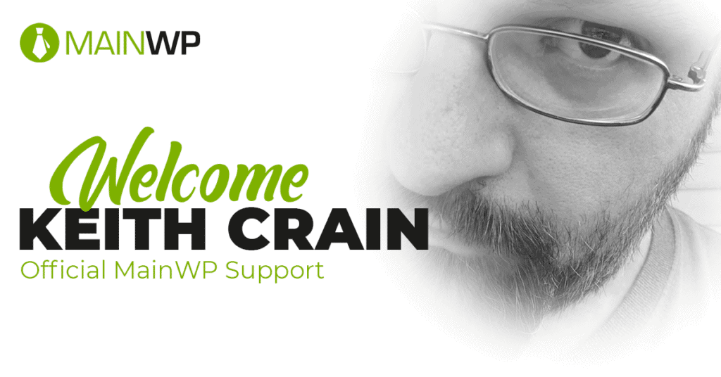Welcome Keith Crain