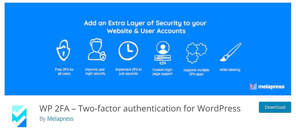 WP2FA - WordPress