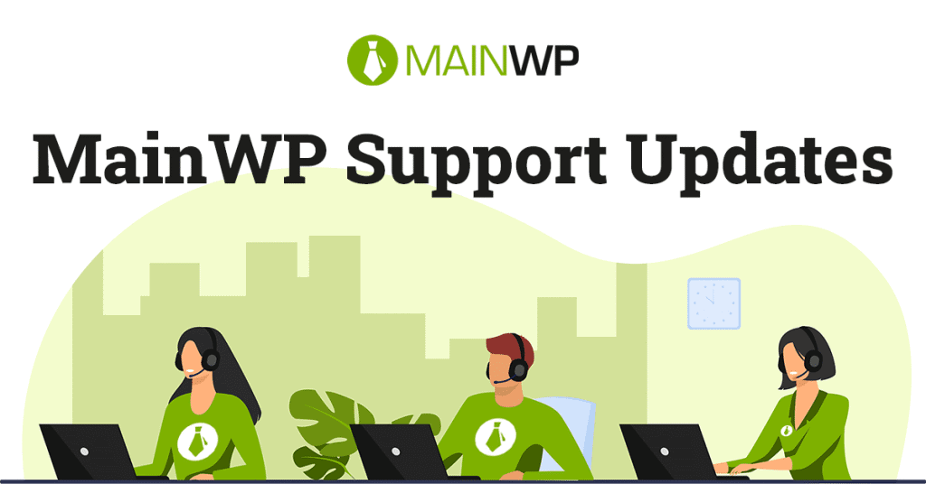 MainWP Support Updates