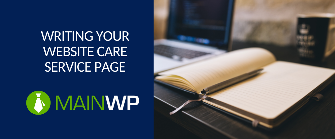 Writing your Website Care Service page