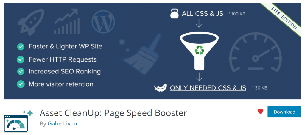 Asset CleanUp: Page Speed Booster - WordPress Plugin