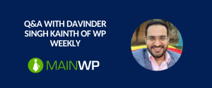 Q&A with Davinder Singh Kainth