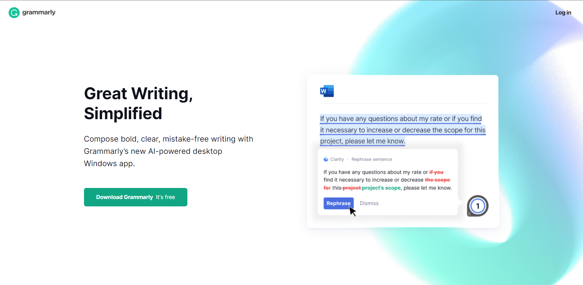 Grammarly - Writing Tool