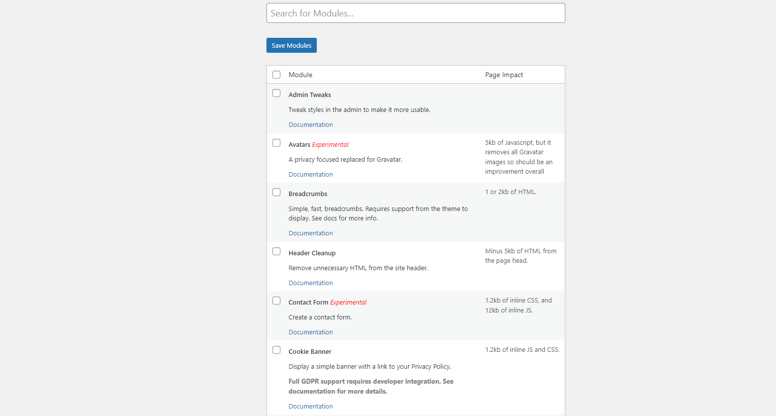 Screenshot Toolbelt settings