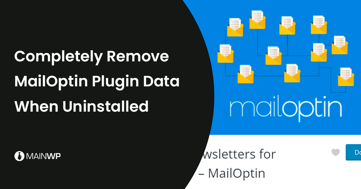 Remove MailOptin WordPress Plugin Data