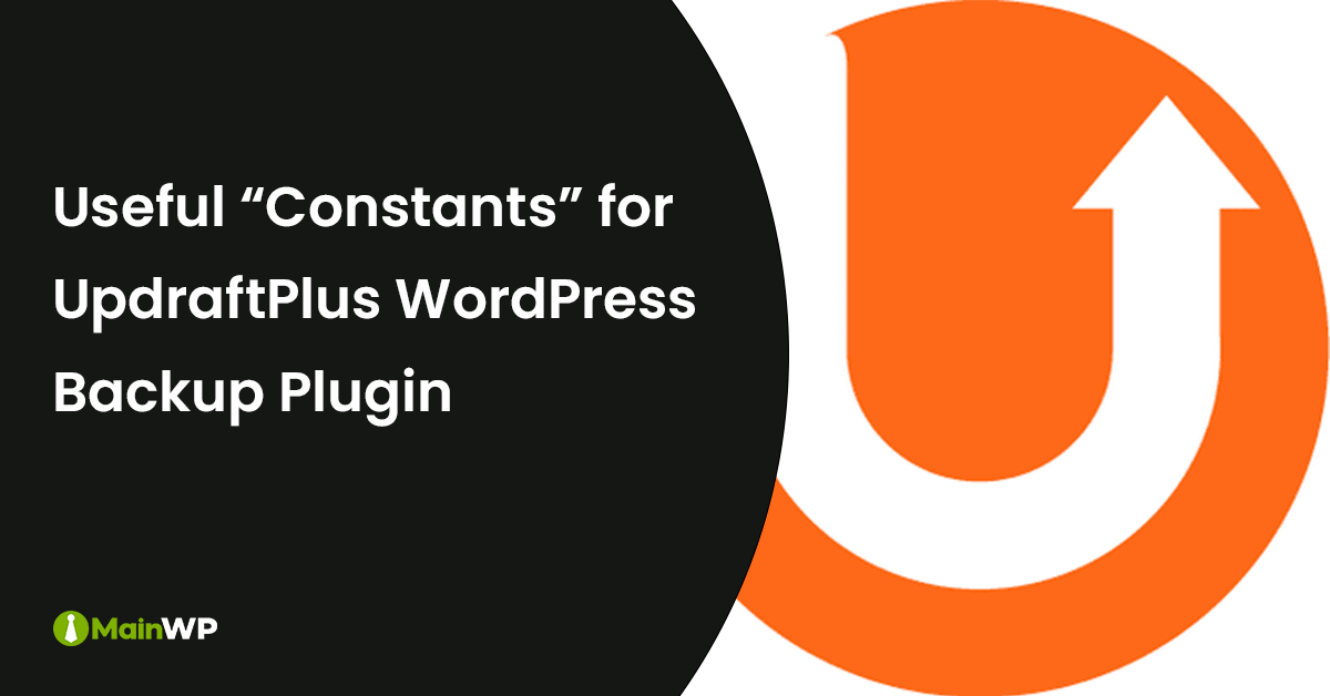 Constants for UpdraftPlus - WordPress Backup Plugin