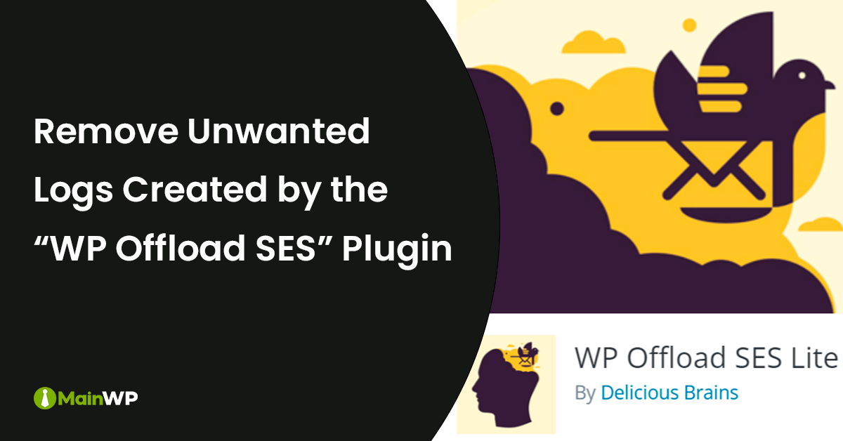Remove WP Offload SES Plugin Logs