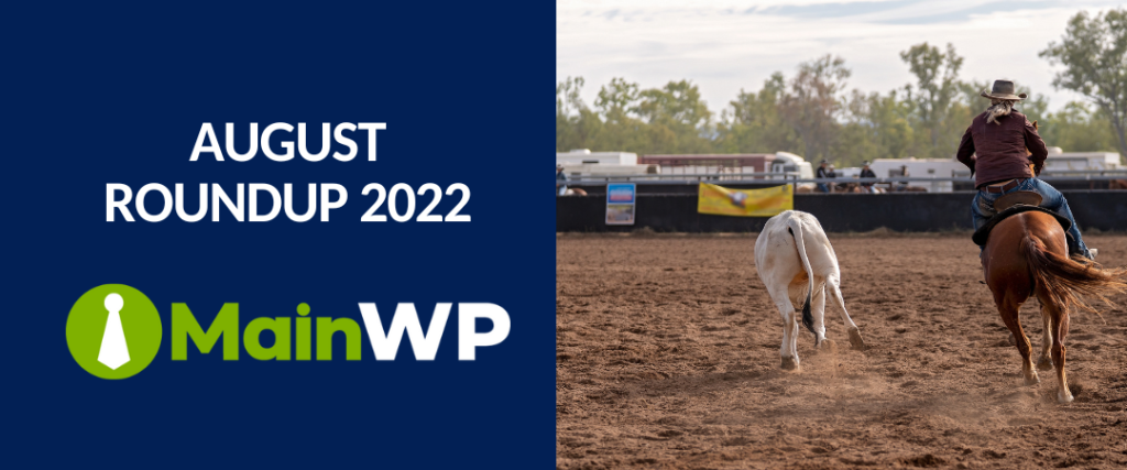August Roundup 2022: conferences, messaging, manually installing WordPress and more