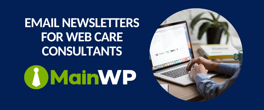 email newsletters for web care consultants