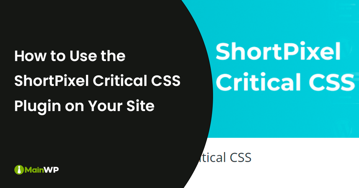 ShortPixel Critical CSS Plugin for WordPress