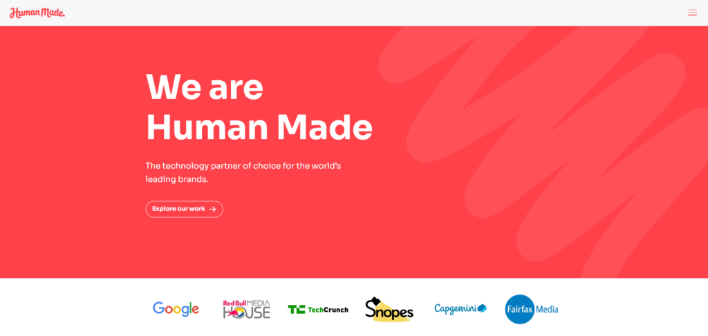 Screenshot: humanmade.com