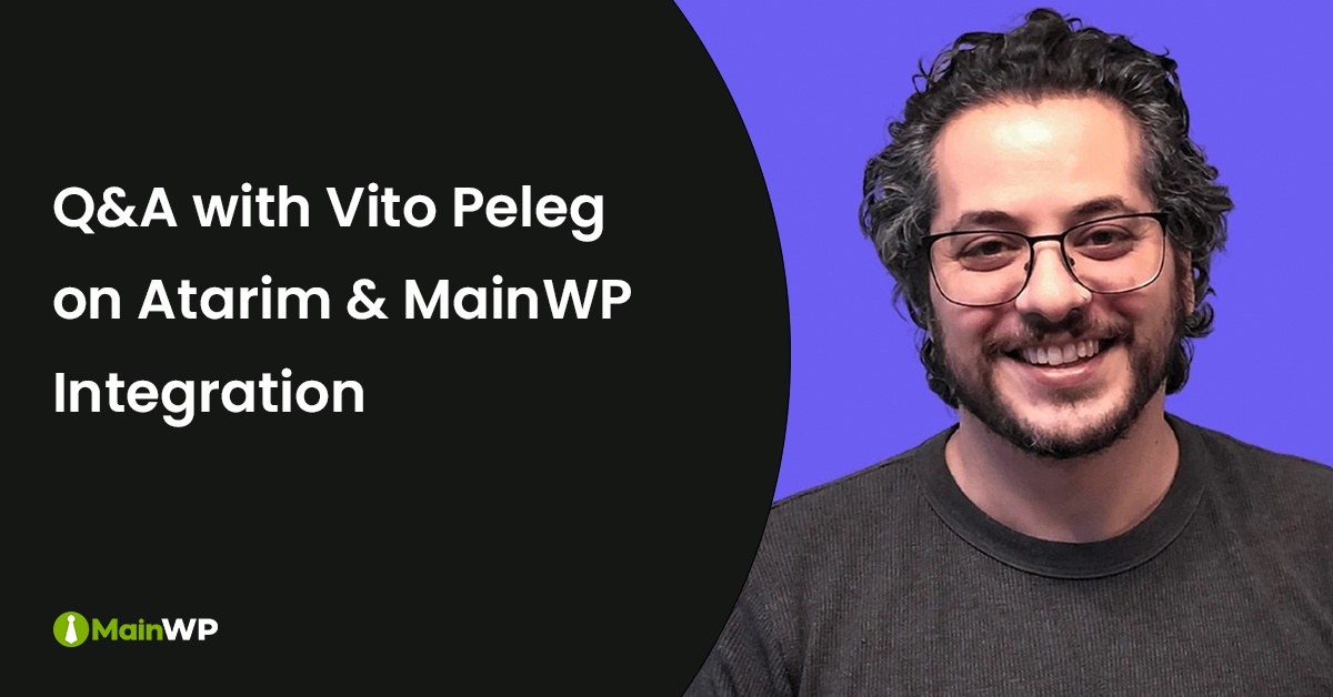 Vito Peleg - Atarim & MainWP - Integration