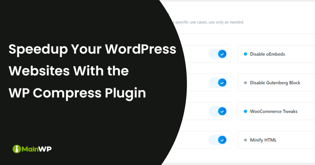 Using the WP Compress Plugin to Improve Your Website(s) Speed