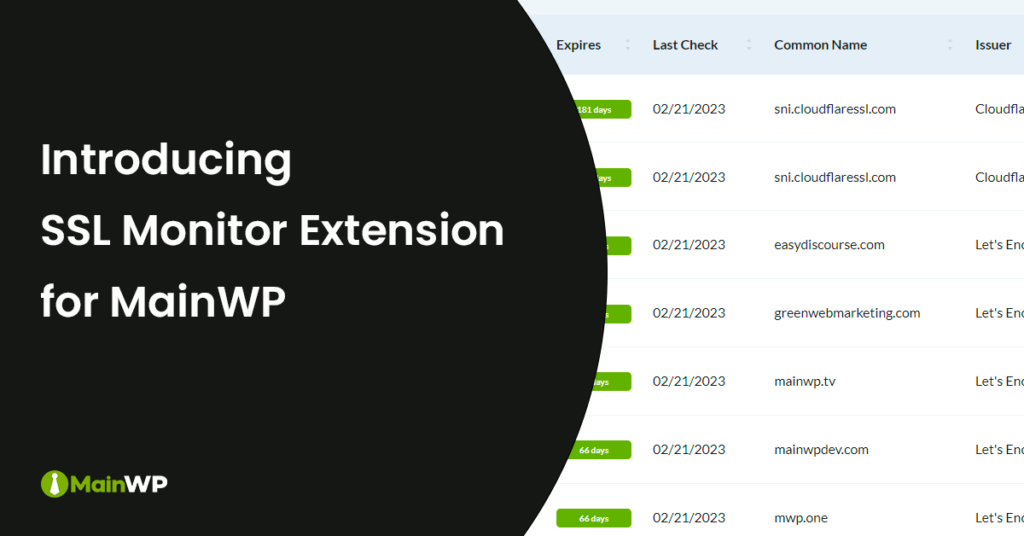 🥳 Check SSL Certificate Info with the “SSL Monitor” Extension