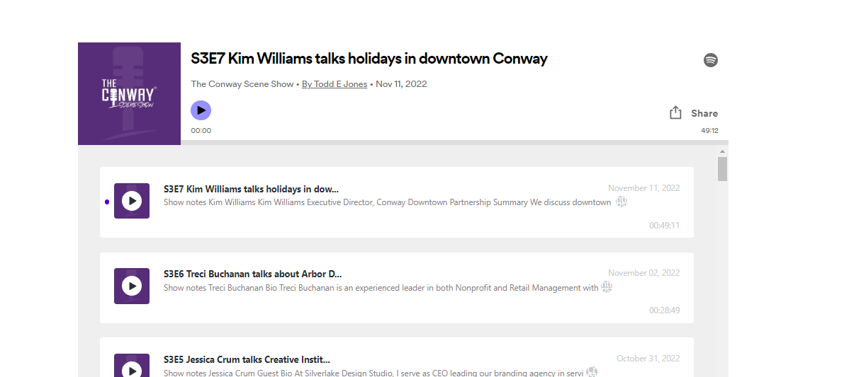 Screenshot: Conway Scene, really nice widget