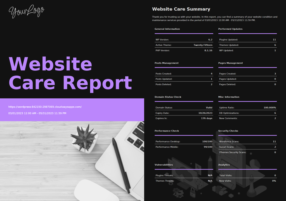 New Report Template