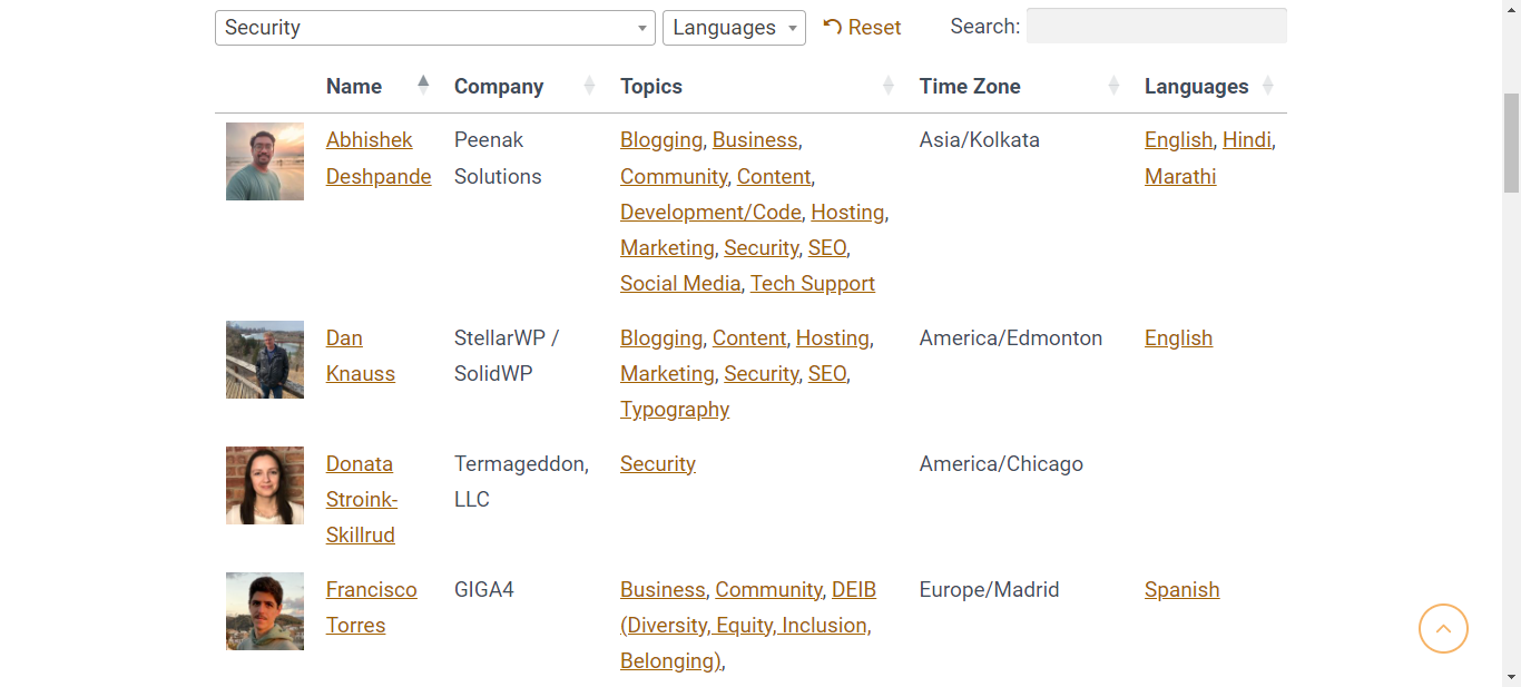 Screenshot: www.wpspeakers.com/find-a-speaker