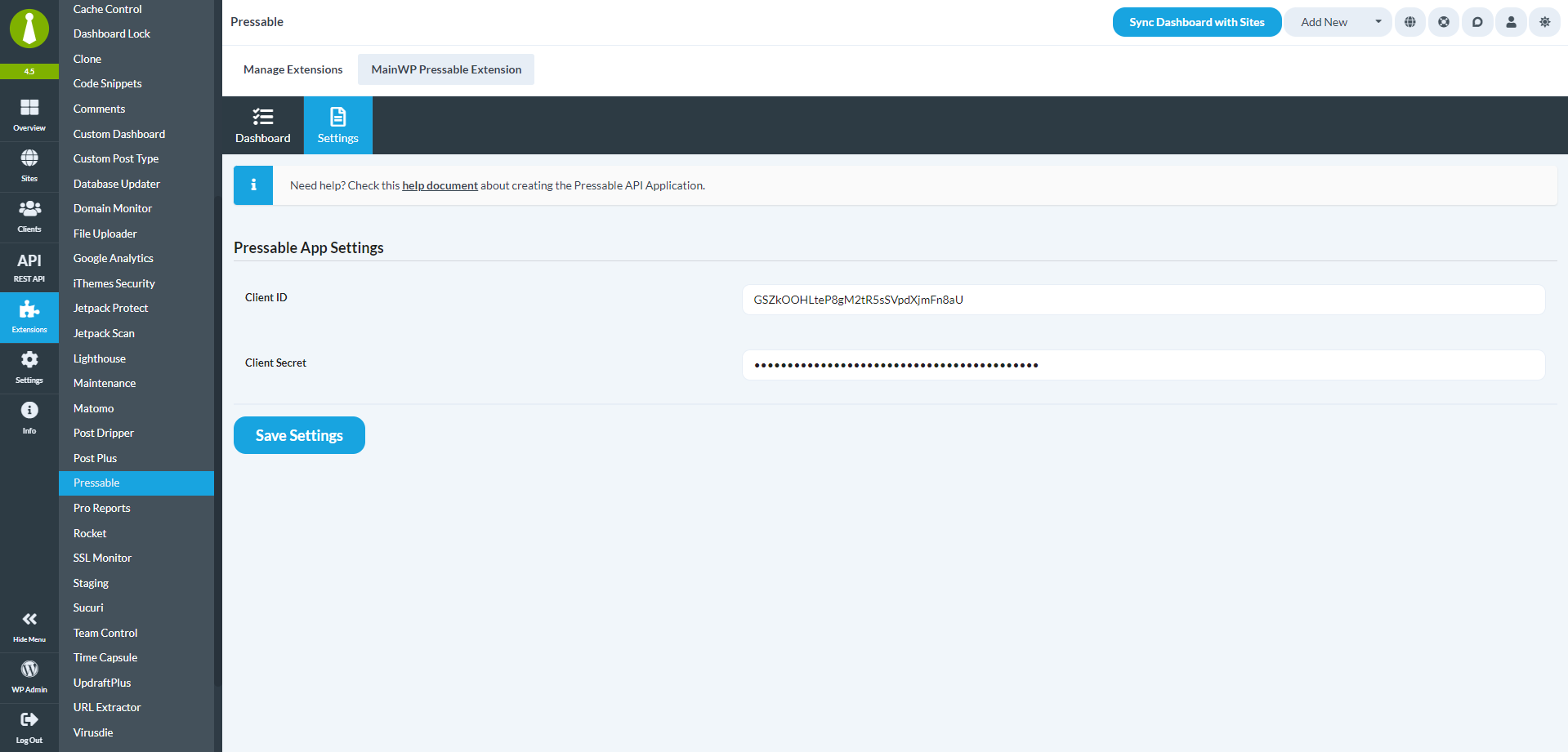 Pressable Hosting Extension
