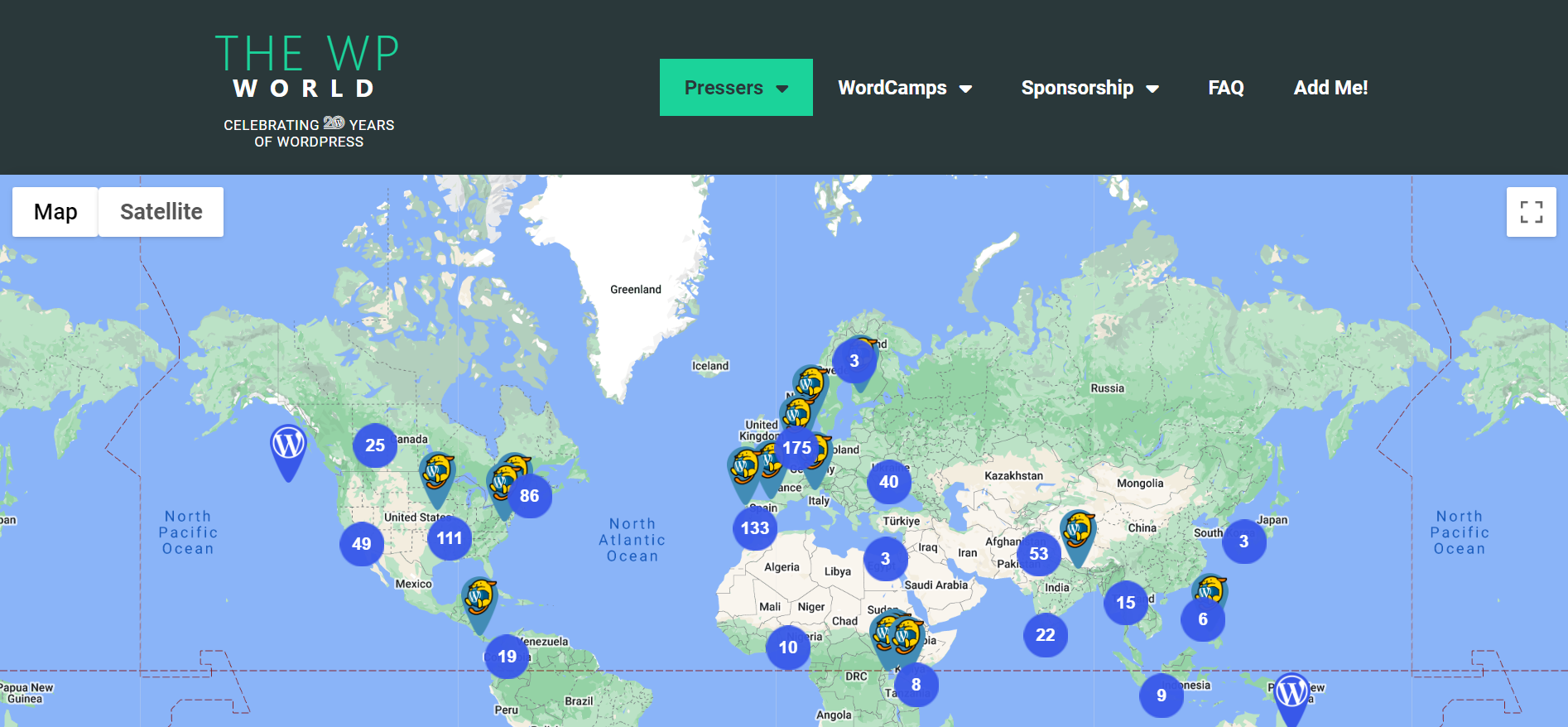Screenshot: thewp.world