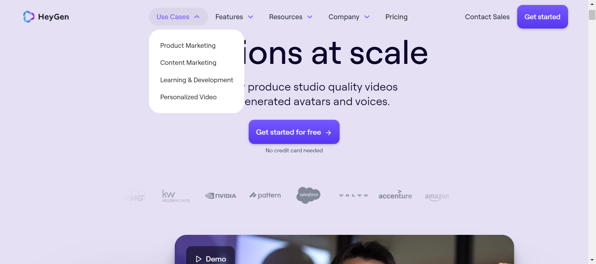 Screenshot: HeyGen.com