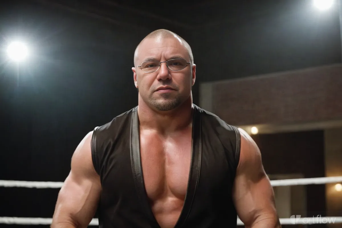 AI Image of me, a pro wrestler
