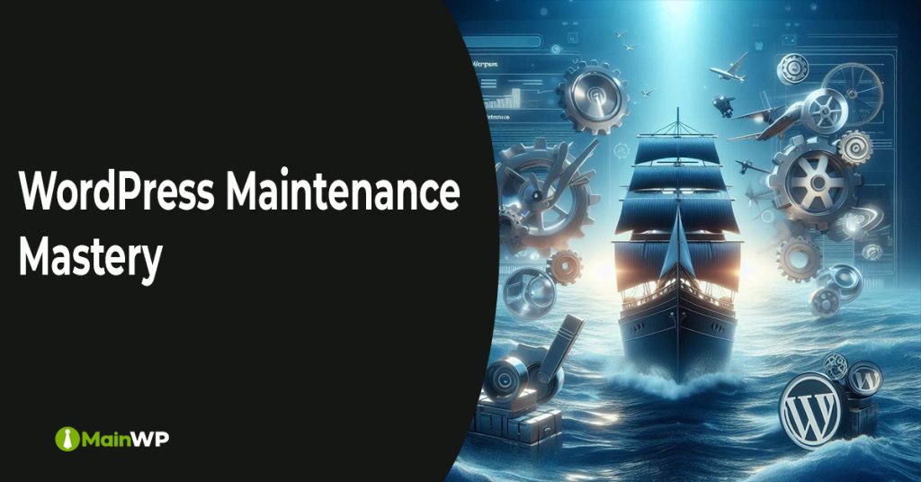 WordPress Maintenance Mastery - MainWP logo