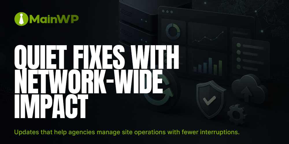 Quiet Fixes