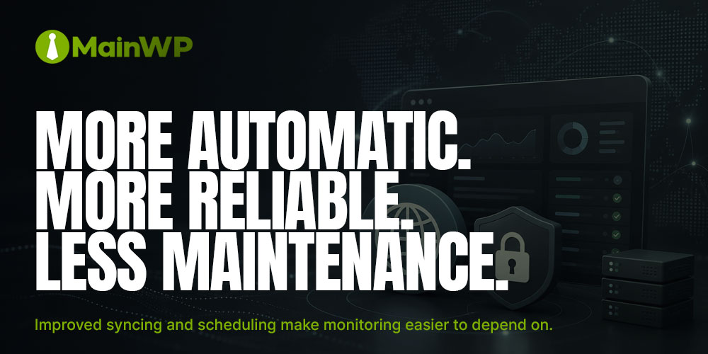 More Automatic. More Rleiable. Less Maintenance.