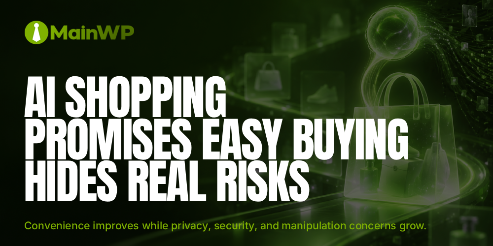 AI Shopping Promises Easy Buying Hides Real Risks
